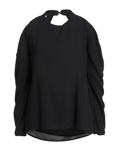H2o Italia Woman Top Black Size L Polyester In Black