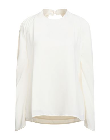 H2o Italia Woman Top Cream Size M Polyester In Neutral