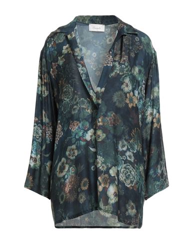 Souvenir Woman Top Deep Teal Size M Viscose In Green