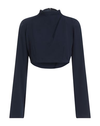 Souvenir Woman Top Black Size M Polyester, Viscose, Elastic Fibres In Black