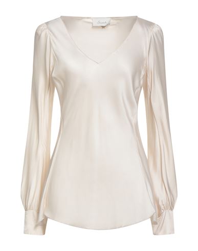 Souvenir Woman Top Cream Size M Viscose In White