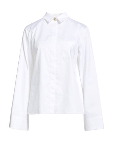 Silence Limited Woman Shirt White Size Xs Cotton In White
