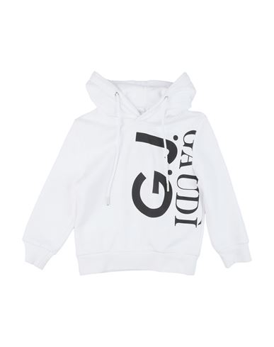 Gaudì Toddler Boy Sweatshirt White Size 4 Cotton In White
