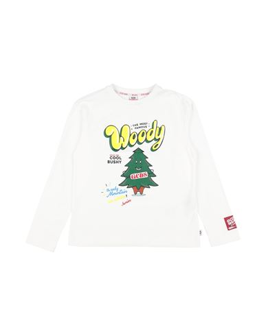 Gcds Mini Toddler Boy T-shirt White Size 4 Cotton, Elastane In White