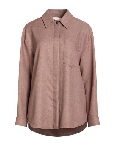 Kartika Woman Shirt Light Brown Size 8 Polyester In Brown