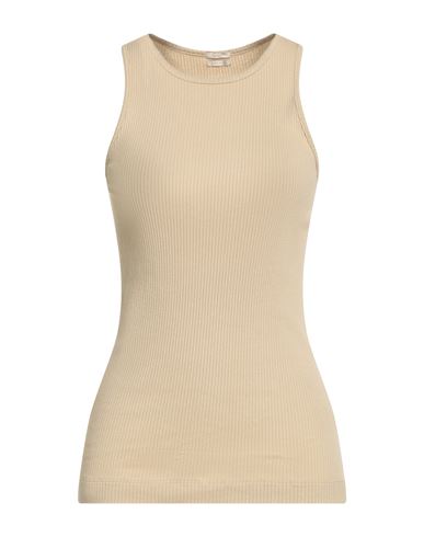 Massimo Alba Woman Tank Top Beige Size M Cotton In Beige