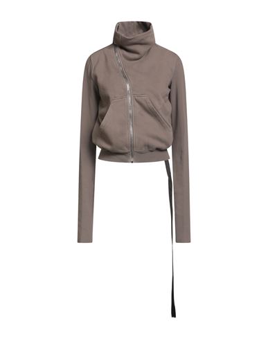 Rick Owens Drkshdw Drkshdw By Rick Owens Woman Sweatshirt Khaki Size M Cotton In Brown