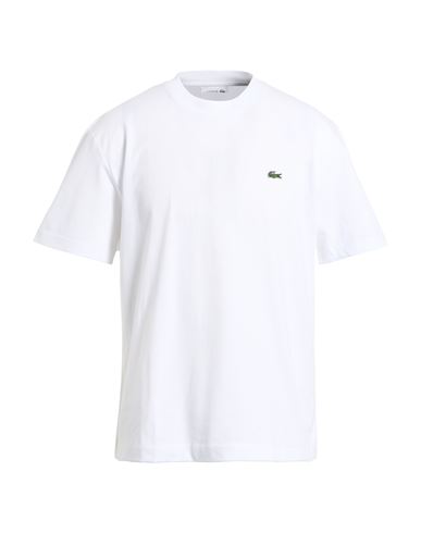 Lacoste T-shirts And Polos White In White