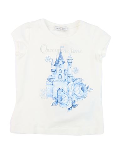 Monnalisa Toddler Girl T-shirt White Size 5 Cotton, Elastane In White