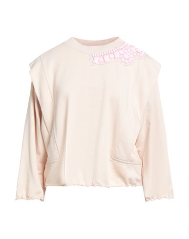 Jijil Woman Sweatshirt Light Pink Size 8 Cotton, Polyester In Pink