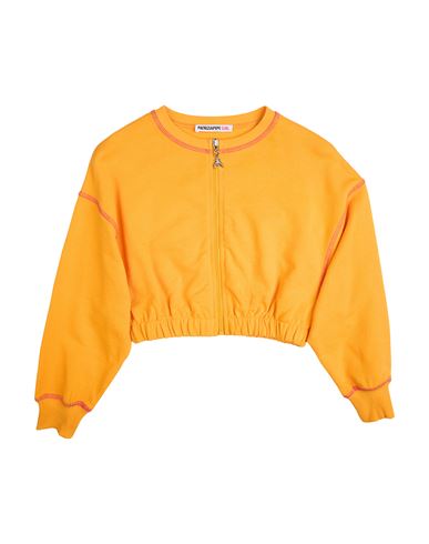 Patrizia Pepe Girl Toddler Girl Sweatshirt Yellow Size 6 Cotton In Orange
