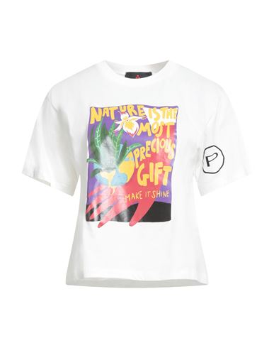 Peuterey.plurals Peuterey. Plurals Woman T-shirt White Size S Cotton In Multi
