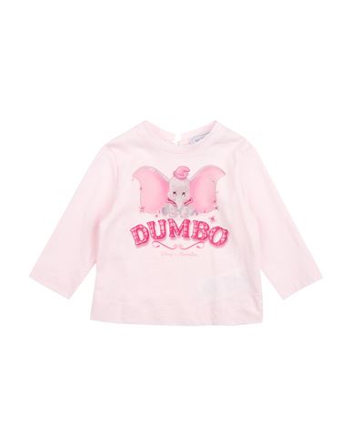 Monnalisa Disney Newborn Girl T-shirt Pink Size 3 Cotton In Pink