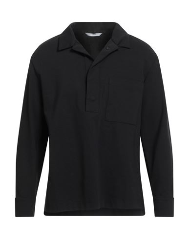 Hevo Hevò Man Shirt Black Size L Cotton, Polyamide, Elastane In Black