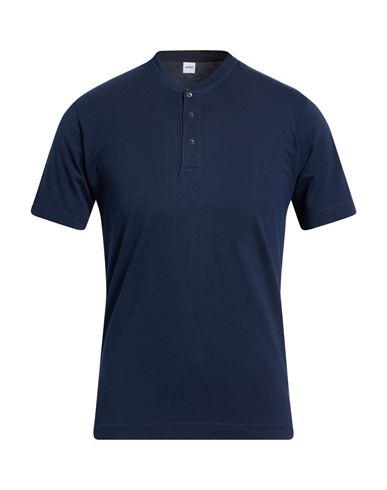 Aspesi Man T-shirt Midnight Blue Size S Cotton In Blue