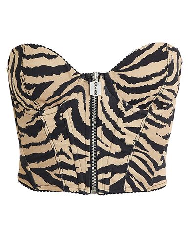 Aniye By Woman Top Camel Size 4 Polyester, Elastane In Neutral