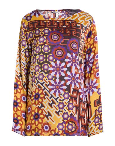 Sophie Woman Top Purple Size 14 Viscose In Multi