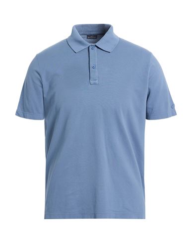 Paul & Shark Man Polo Shirt Slate Blue Size S Cotton