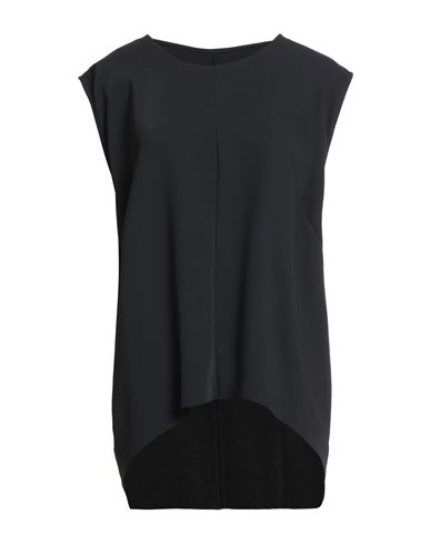 Mm6 Maison Margiela Woman Top Black Size 6 Polyester In Black