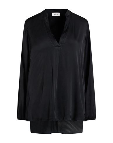 Dixie Woman Top Black Size Xl Viscose In Black