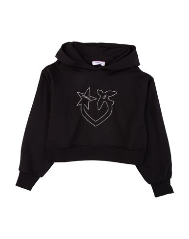 Pinko Up Toddler Girl Sweatshirt Black Size 6 Cotton, Elastane In Black