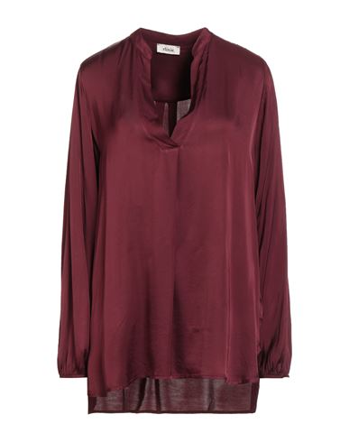 Dixie Woman Top Burgundy Size L Viscose In Burgundy