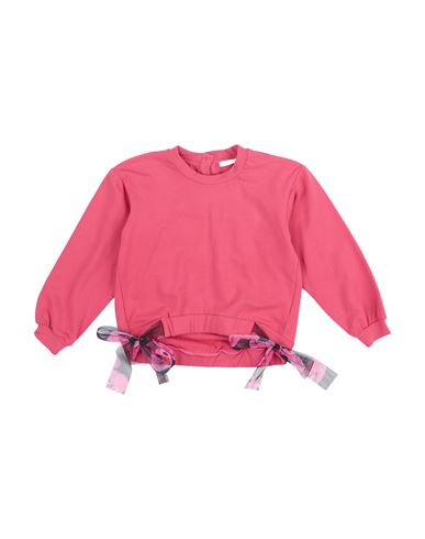 U+é Toddler Girl Sweatshirt Garnet Size 6 Cotton, Elastane In Pink