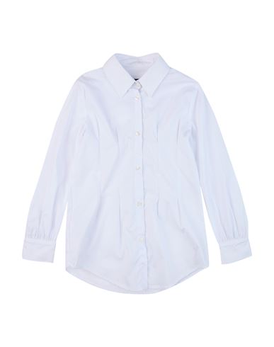 Fun & Fun Toddler Girl Shirt White Size 7 Cotton, Elastane In White
