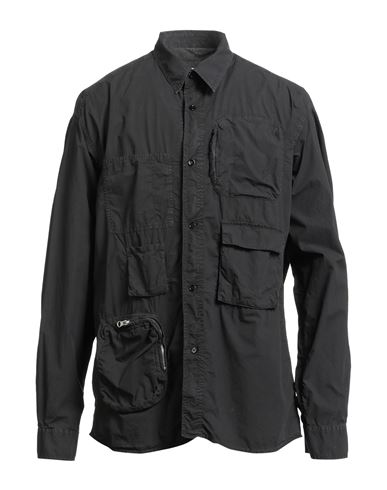 Mm6 Maison Margiela Man Shirt Black Size 42 Cotton In Gray
