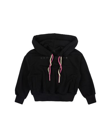 Marc Ellis Toddler Girl Sweatshirt Black Size 6 Cotton, Polyester In Black