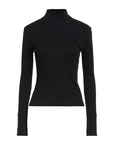 Brunello Cucinelli Woman T-shirt Black Size M Cotton, Ecobrass In Black