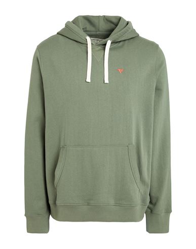 Fred Mello Man Sweatshirt Military Green Size 3xl Cotton, Polyester In Green