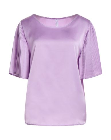 Zahjr Woman Top Lilac Size Xl Polyester In Purple