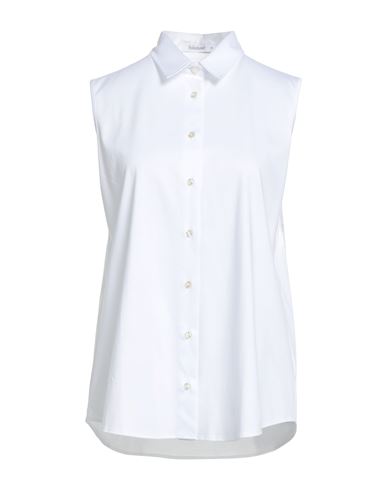 Soluzione® Soluzione Woman Shirt White Size 8 Cotton In White