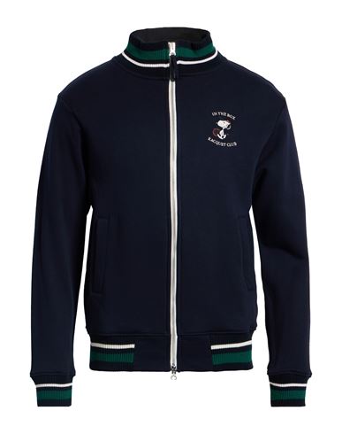In The Box Man Sweatshirt Navy Size M Cotton In Blue