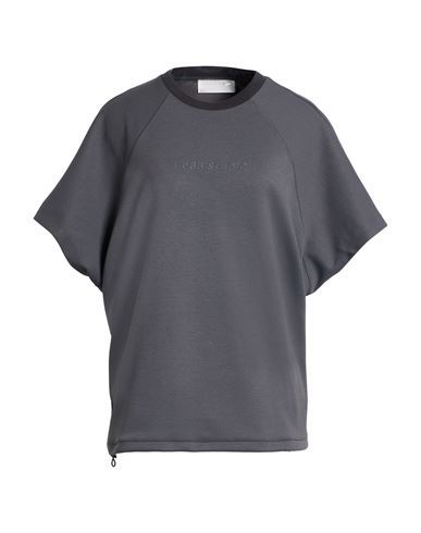 Hgbb Studio Woman Sweatshirt Grey Size M Polyethylene In Gray
