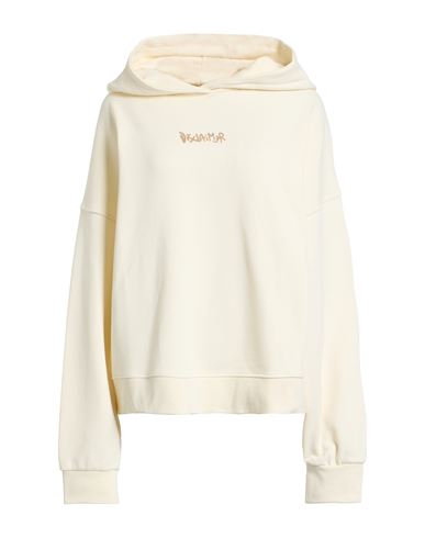 Disclaimer Woman Sweatshirt Off White Size M Cotton In White