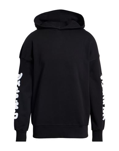 Disclaimer Man Sweatshirt Black Size Xl Cotton In Black