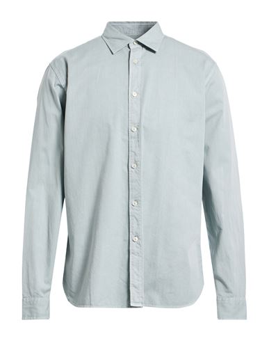 Xacus Legacy Collection Man Shirt Light Grey Size 17 ½ Cotton In Blue