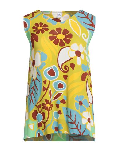 Fedeli Woman Top Sage Green Size 6 Viscose, Elastane