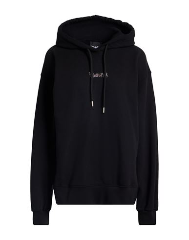 Disclaimer Woman Sweatshirt Black Size Xs Cotton In Black