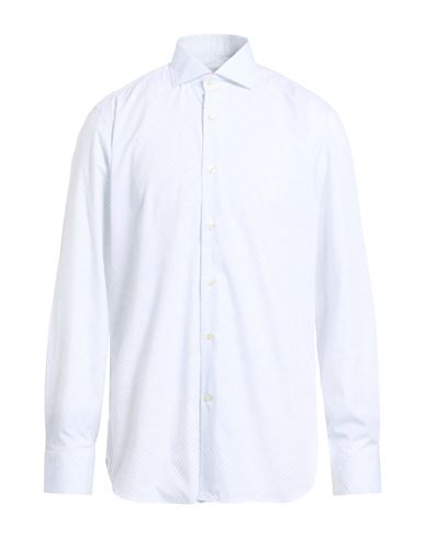Guglielminotti Man Shirt White Size 17 ½ Cotton In White
