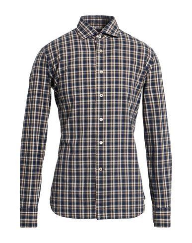 Alessandro Gherardi Man Shirt Charcoal Size 17 Cotton In Gray
