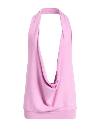 Gaelle Paris Gaëlle Paris Woman Top Pink Size 1 Cotton, Polyester, Elastane In Pink