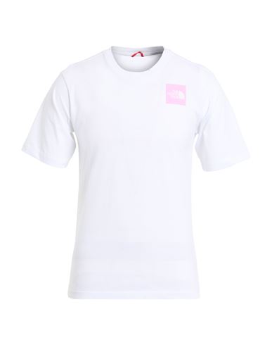 The North Face Woman T-shirt White Size M Cotton In White