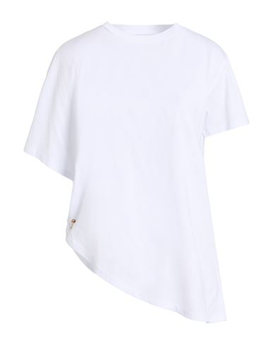 Patrizia Pepe Woman T-shirt White Size 0 Cotton In White