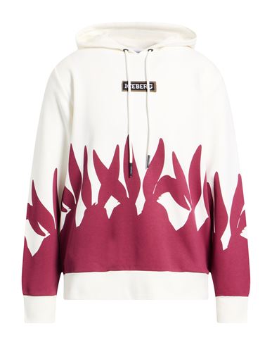 Iceberg Looney Tunes Man Sweatshirt White Size Xl Cotton, Polyester In White