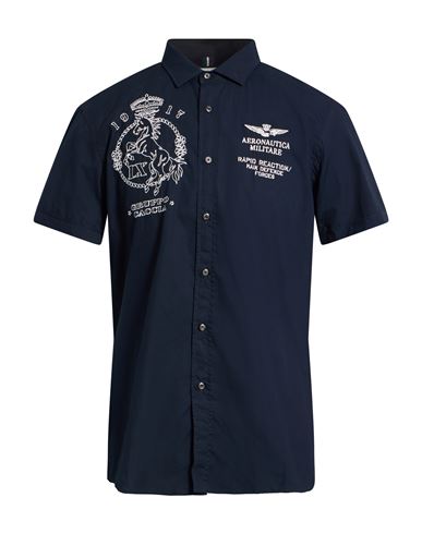 Camisa Hombre Azul noche M,S Hombre