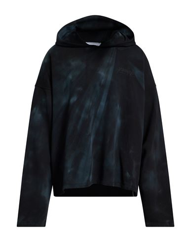 Iceberg X Kailand O. Morris Man Sweatshirt Black Size Xl Cotton In Black