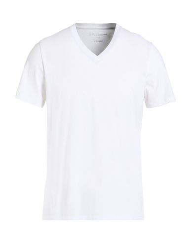 Majestic Filatures Man T-shirt White Size M Cotton In White
